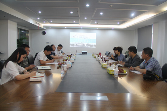 民建金華市委會陳琳副主委帶隊走訪我集團