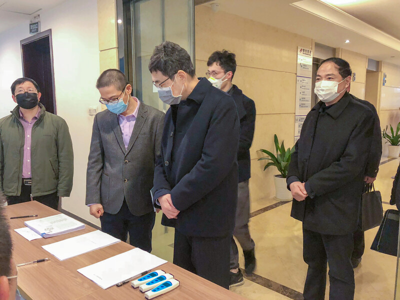 寧波市政協(xié)黨組書記徐宇寧深入賽爾集團調研