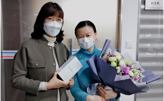 財務管理部的女神節驚喜